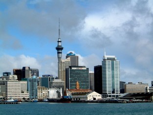 This photo of Auckland Harbor (New Zealand) was taken by Marcello U, a photographer from Santa Fe, NM.